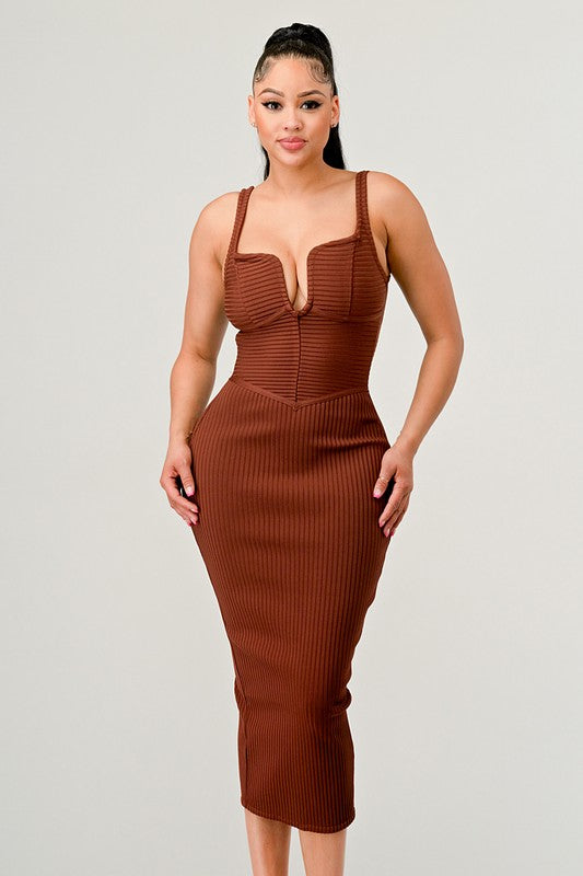 Bandage Midi Dress