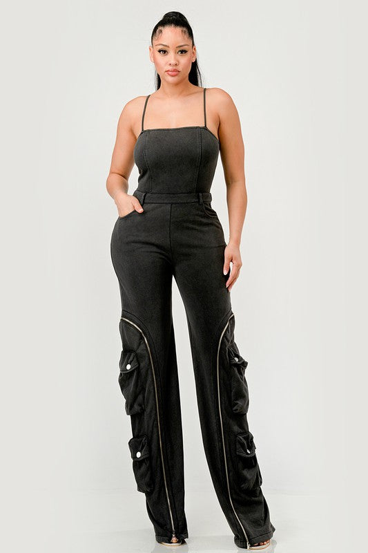 Moto Jumpsuit