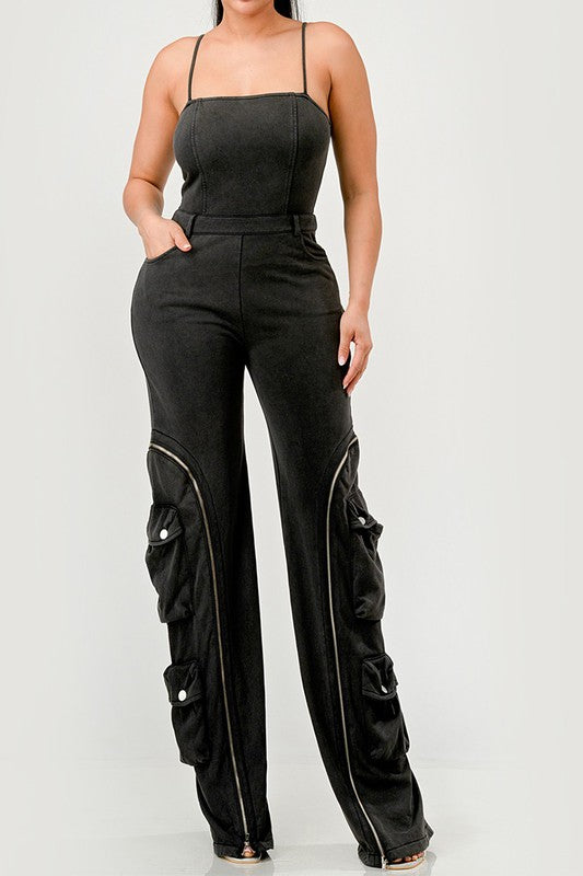 Moto Jumpsuit