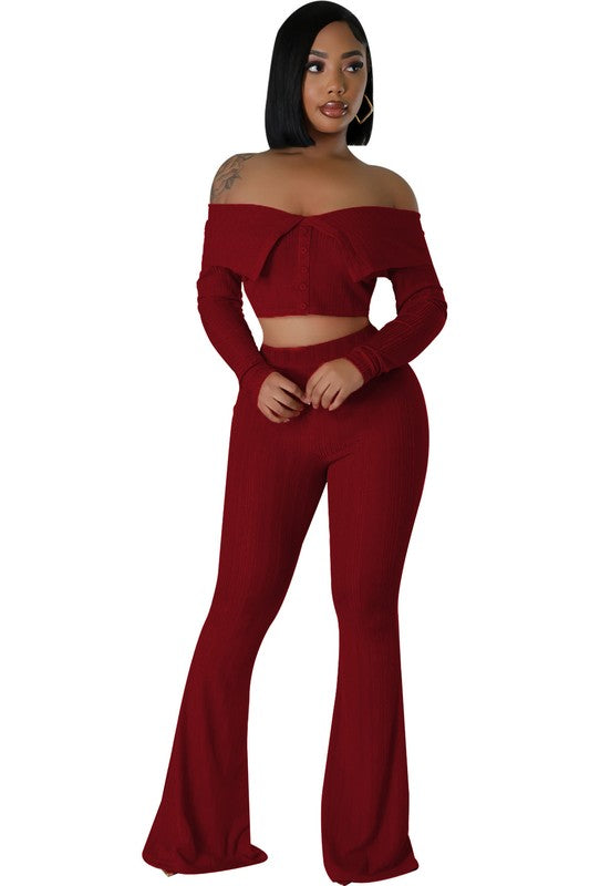 Flare Pant Set