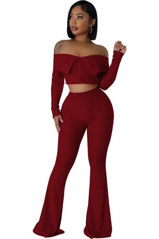 Flare Pant Set