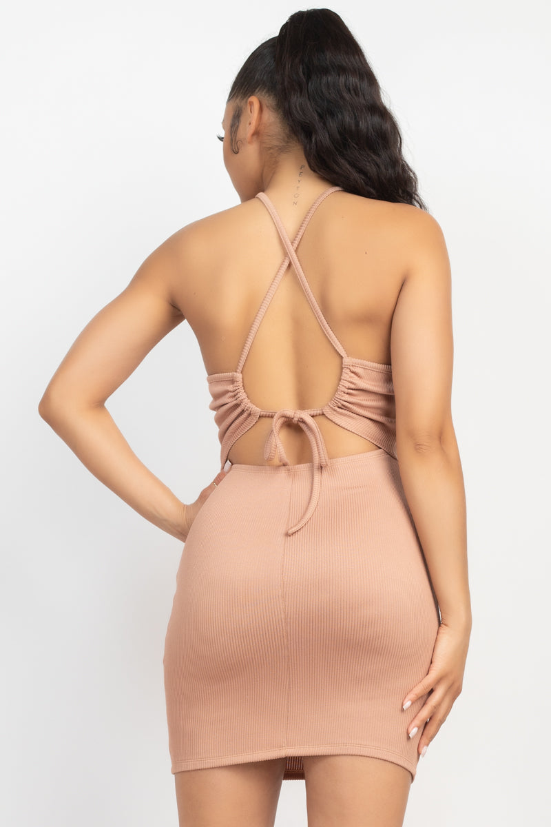 Halter Mini Dress